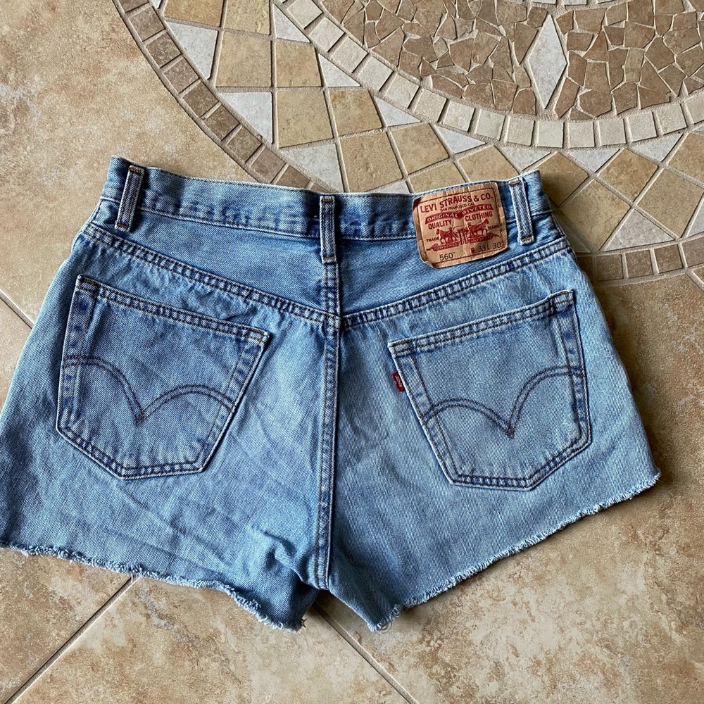 Vintage Levi 560 Shorts